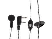 Unique Bargains Two Way in Ear Headphone Earphone Earbud for Iphone Samsung Phone