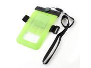 Green Black Compass Waterproof Protector Case Cover w Neck Strap