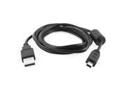 Unique Bargains USB 2.0 A Male to Micro B 5 Pin Male Data Transfer Cable 5ft
