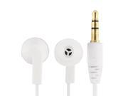 3.5mm Plug Earbuds Earphone Headphone White for Mobile Phone MP3 MP4