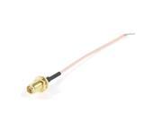 Unique Bargains 6.3 SMA Female Coaxial Plug Jack Pigtail Antenna Cable RG316 for Wifi