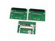 3 Pcs Compact Flash CF to IDE 40Pin Female Right Angle Converter Card for PC