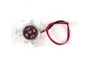36mm 2 Pins Connector Computer PC VGA Video Card Cooling Fan Clear 12V