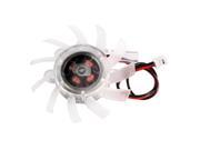 55mmx10mm 2 Pin Power Connector 11 Blades PC VGA Video Card Cooling Cooler Fan