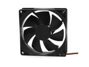 DC 24V 90mm Width 25mm Thick Axial Cooling Fan Industrial Blower