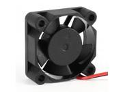 30mm 2 Pin Connector Cooling Fan Black for Chipset CPU Cooler Radiator