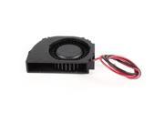Laptop 2 Pin Connector CPU Cooler Cooling Blower Fan DC 5V 0.15A Black