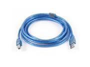 3 Meter USB2.0 A Male to B Male Printer Extension Cable Blue