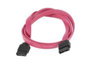 Data Transfer 7 Pin Serial ATA SATA Male to Male Connector Adapter Cable Red