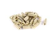 30 Pcs PC PCB Motherboard Brass Standoff Hexagonal Spacer M3 10 4mm
