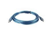 3 Meters High Speed Printer USB 2.0 Type A B A Male to B Male Cable Blue
