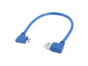 30cm USB 3.0 5Gbps Type A Male to Mirco B Male M M Adapter Cord Cable Connector