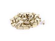 50 Pcs PC PCB Motherboard Brass Standoff Hexagonal Spacer M3 8 4mm
