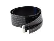 0.5mm Pitch 14 6Pin Flexible Flat Cable FFC FPC Wire Black 80cm
