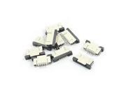 0.5mm Pitch 4 Pin Downlink Contact FPC FFC Port Socket Connector 10 Pcs