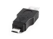 USB 2.0 A Female to Micro B 5 Pin Male Plug Adapter Converter for MP3 Phones