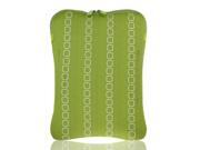 14 14.1 14.4 Green Neoprene Zip up Laptop Sleeve Bag Case for HP Notebook