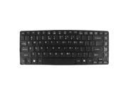 Soft Silicone PC Laptop Keyboard Film Skin Cover Protector Black for Acer 14