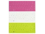 Unique Bargains 3 Pcs Keyboard Silicone Protective Film Skin Cover Guard for Lenovo 14 Laptop