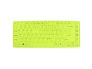 31cm x 12cm Silicone Notebook Keyboard Film Skin Cover Green for Acer 14