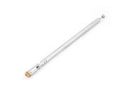 590mm 23.2 6 Sections Telescopic Antenna Aerial for FM Radio TV