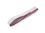 Unique Bargains Fuchsia 2.54mm Pitch 20 Pin 2.6cm Wide IDC Flat Ribbon Cable 2 Meters