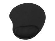 Office PC Computer Wrist Rested Support Mouse Pad Mat Black