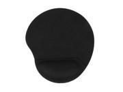 Home Office PC Computer Wrist Rested 9.6 x 8.5 Soft Rubber Mouse Pad Black