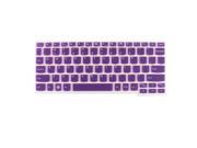 Laptop Keyboard Protector Film Skin Cover Purple Clear for Lenovo S206 YOGA 11