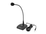 Professional Conference Meeting Condenser Microphone w Cable Black