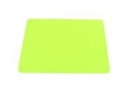 Yellow Green Nonslip Silicone Desktop Computer Mouse Pad Mat