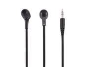Authorized KEEKA 1.2M Cable 3.5mm Plug In Ear Earphone Headphone Black for MP3