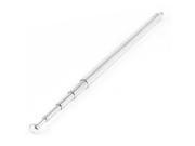Silver Tone FM Radio TV 5 Sections Telescopic Antenna Aerial 13 Long