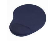 PC Computer Notebook Silicone Wrist Rest Support Mouse Pad Mat Dark Blue