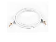 PC MP3 Adapter M M 3.5mm to 3.5mm Square Audio Extension Cable 3.3ft White