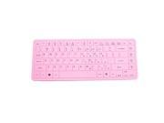 Pink Soft Silicone Keyboard Protective Skin Cover Film for Acer Aspire 4752