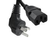 AU to C15 Plug AC 250V 10A Black Power Cable 1.4M for Electric Cooker