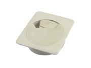60mm Gray Plastic Desk Table Cable Cover Grommet Organizer