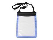 Blue Plastic Water Resistance Pouch Bag for Apple iPad Oahrx