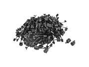 200 Pcs 1mm Width Dual Flat Cables Wires Protectors Strain Relief Bushing