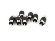 7 Pcs RCA Male to RCA Male M M Plug Coupler Adapter Connector