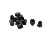 10Pcs Black Noise Cancellation Memory Foam Earbud Eartips Replacement