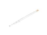 8.8cm to 31cm 5 Sections Telescoping Antenna Aerial Silver Tone for DAB Radio TV