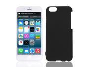 Hard Plastic Back Skin Shell Case Cover Black for Apple iPhone 6 6G 5.5 Inchs