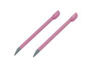 2X Mini Polished Ultra Pink Stylus Pen for Nokia 5230