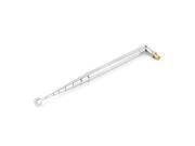 11cm to 44cm 8 Sections Telescopic Antenna Aerial Silver Tone for AM FM Radio TV