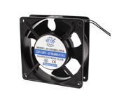 AC 220V 240V 0.07A 2 Wires Sleeve Bearing Axial Cooling Fan 120mm x 38mm 12038
