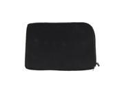 Unique Bargains 13 Black L Shape Zipper Mesh Bag Holder for Laptop