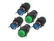 5 Pcs Green Round Cap 2 Terminals Fault Signal Lamp Indicator Light DC 24V 5 Pcs Green Round Cap 2 Terminals Fault Signal Lamp Indicator Light DC 24V