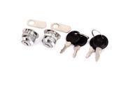 Global Bargains 5 Pcs 22mm Diameter Cabinet Closet 16mm Thread Cam Lock Silver Tone Global Bargains 5 Pcs 22mm Diameter Cabinet Closet 16mm Thread Cam Lock Silver Tone